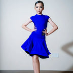 Latin Dance Fringe Dress Customized Tango ChaCha Samba Performance Costumes for Adult and Children's Latin Competition Clothing