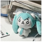 Hatsune Miku Plush Keychain Kawaii Anime Bag Charm