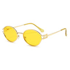 Retro Oval 90s Cat Eye UV400 Sunglasses for Women