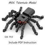 Tarantula Spider Building Block Set for Creative STEM Construction