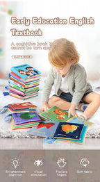 Soft 3D Touch & Feel Baby Cloth Book