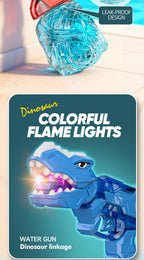 Electric Dinosaur Water Blaster with LED Lights