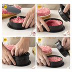 Non-Stick Hamburger Press Mold – Meat Patty Maker & Stuffed Pie Kitchen Tool