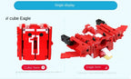 Math Cube Transformation Robot Toy