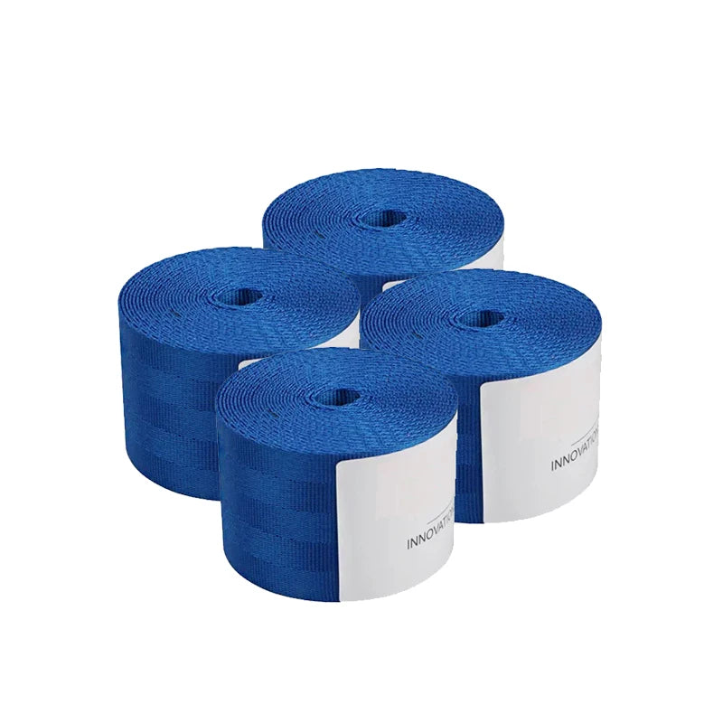 4Pcs Universal Auto 3.6M Strengthen Seat Belt Webbing Fabric Racing Car Modified Seat Safety Belts Harness Straps Wholesale