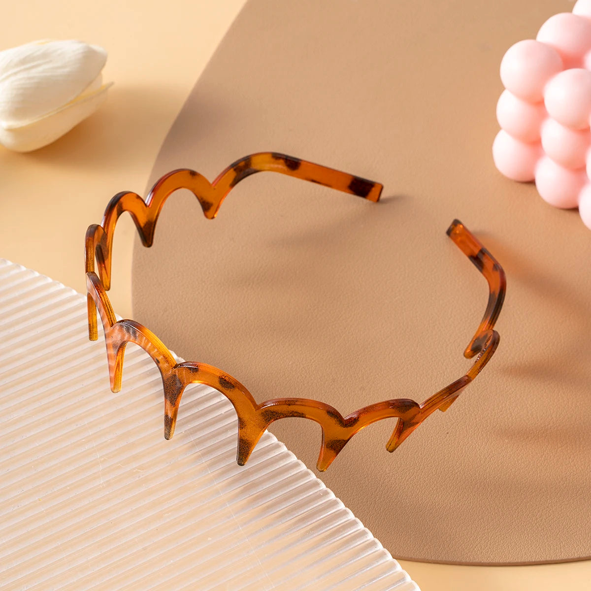 Korean U Shape Non-Slip Hair Comb Headband for Women