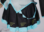 Hatsune Miku Cosplay Costume – Anime Skirt Set with Accessories