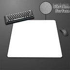 Black Speed Mouse Pad Pure Color High Elastic Non-slip Bottom Gaming Mouse Mat Premium E-Sports Mousepad Ultrafine Surfa Deskmat