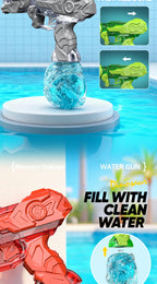 Electric Dinosaur Water Blaster with LED Lights