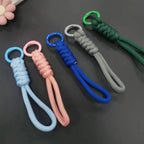 Paracord Braided Keychain Wrist Lanyard for Outdoor Everyday Carry