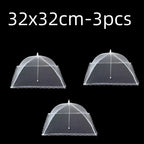 Foldable Pop-Up Food Mesh Cover – Reusable Fly & Insect Protection Food Tent