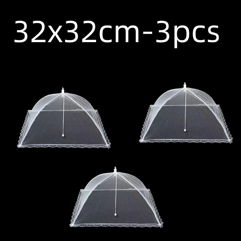 Foldable Pop-Up Food Mesh Cover – Reusable Fly & Insect Protection Food Tent