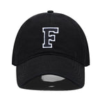 Initial Letter Embroidery Baseball Cap for Casual Sport Style