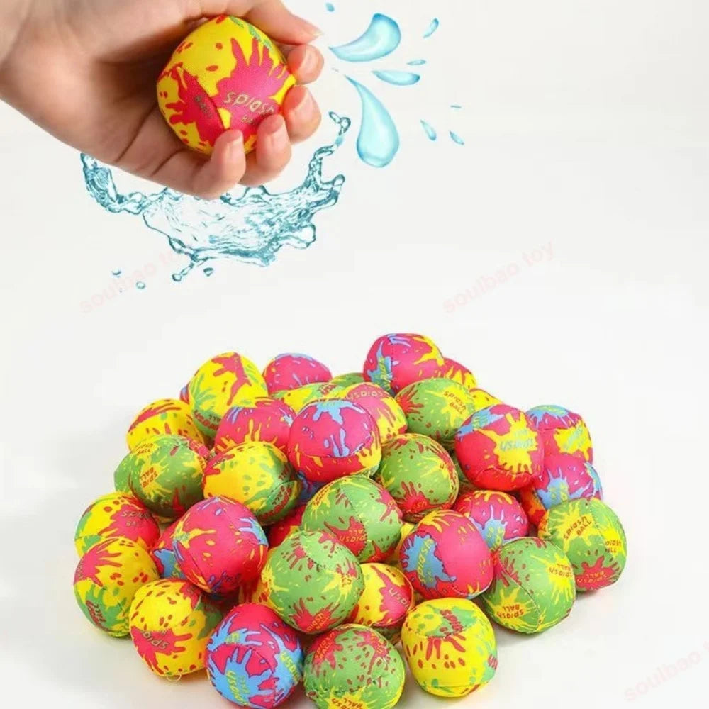 Reusable Water Ball Toy Set – Absorbent Splash & Pool Toys