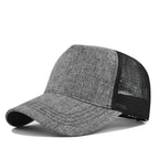 Custom Logo 5 Panel Mesh Baseball Cap for Outdoor Branding