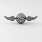 Golden Snitch-Inspired Metal Fidget Spinner Stress Relief Toy