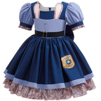 Girls Judy Hopps Bunny Police Costume Dress – Zootopia Outfit