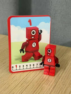 Number Blocks Assembly Educational Math Learning Toy Set