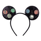 2026 Festival Party Cosplay Mouse Ears Headband 3.3" Ears Glitter Hairband For Boys Girls DIY Cartoon Hair Accessories