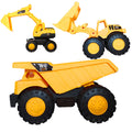 Medium Engineering Vehicle Set – Excavator, Bulldozer & Construction Truck Toys