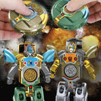 Creative Robot Transforming Fidget Spinner Stress Relief Toy