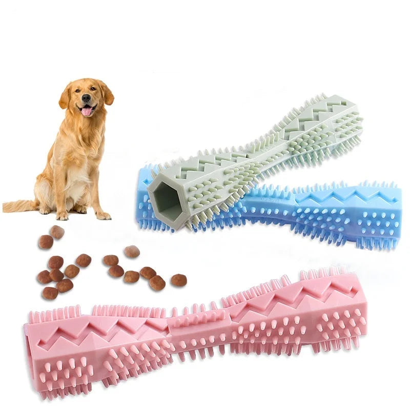 Dog Teething Chew Stick Toy for Interactive Dental Training Play