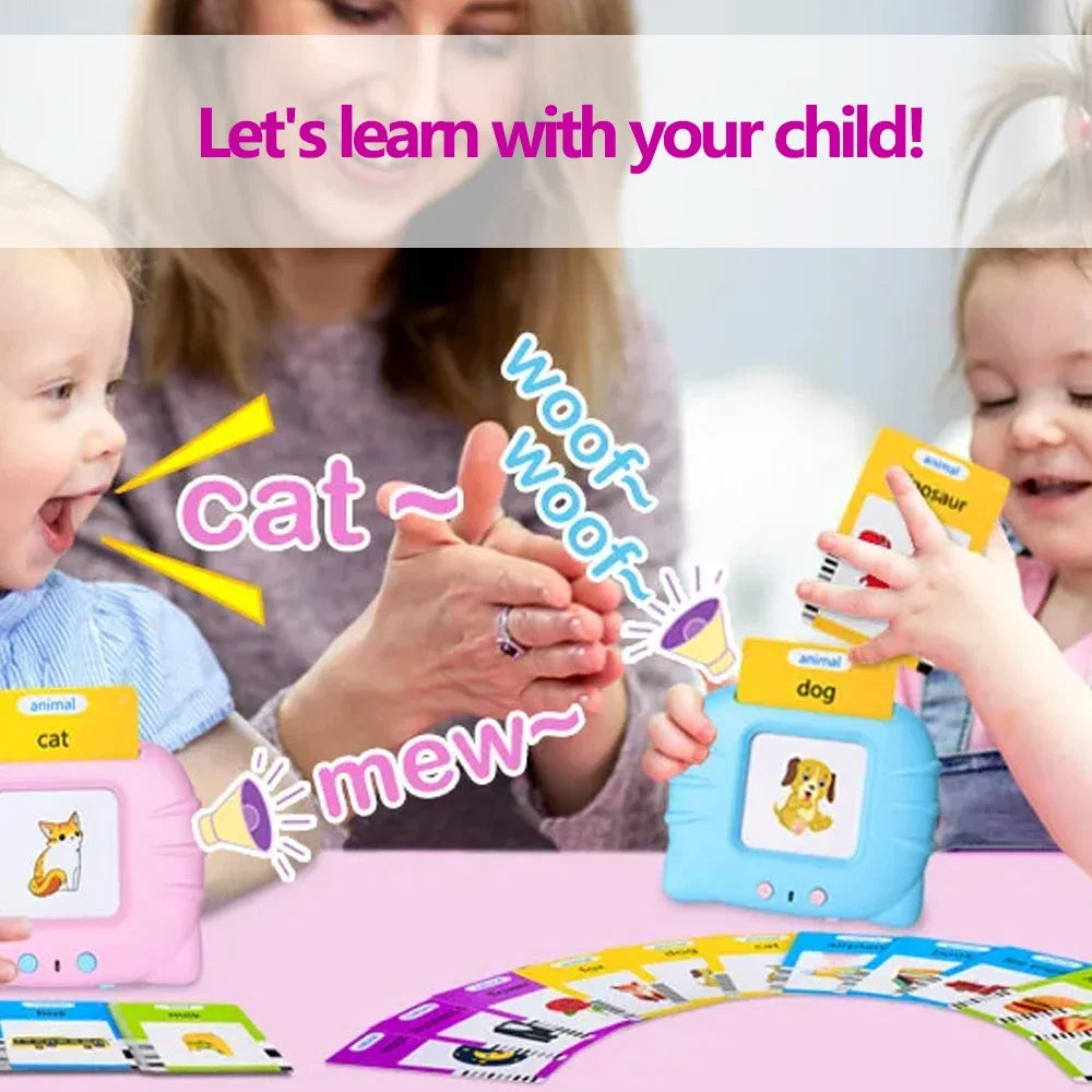 Talking Flash Cards Early Learning Educational Toy for Kids