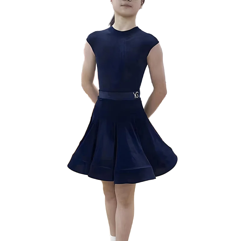 Latin Dance Fringe Dress Customized Tango ChaCha Samba Performance Costumes for Adult and Children's Latin Competition Clothing