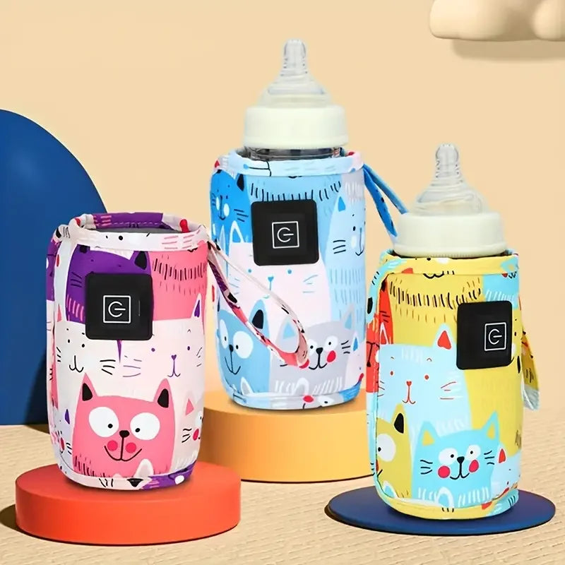 Portable USB Baby Bottle Warmer for Travel & Stroller