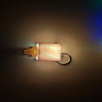 LED Glowing pixel Keychain Mini World Building Blocks Mosaic Light Up Creative Pocket Toy XMAS Novelty Gift for Collectors