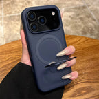 For Magsafe Metal Car Holder Ring Phone Case For iPhone 18 17 Pro Max Air 16 15 Pro 14 13 12 11 Magnetic Bumper Back Cases Cover