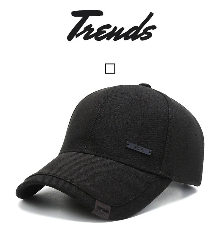 Unisex Hua Label Hip Hop Baseball Cap for Outdoor Casual Style