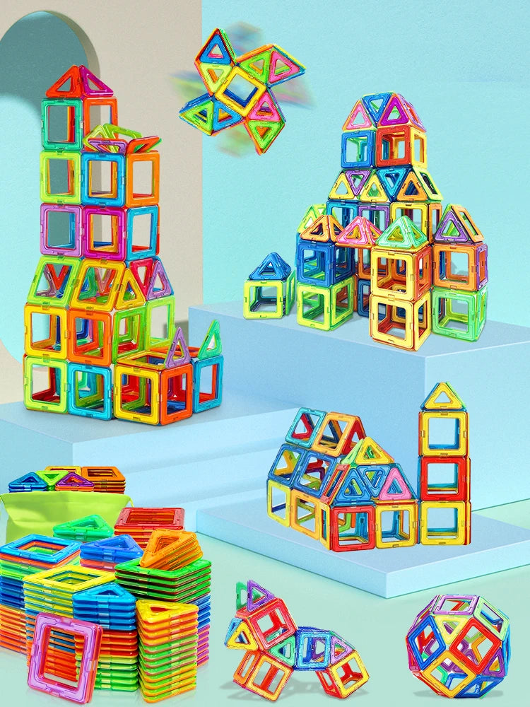 Magnetic Building Blocks Medium STEM Construction Toy for Kids