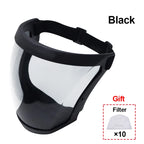 Transparent Kitchen Face Shield Anti-Fog Protective Visor for Cooking
