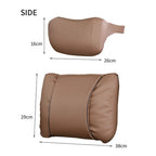 Universal Car Seat Headrest Neck Pillow, 3D Ergonomic Travel Neck Rest, Soft Fluffy Comfortable Neck Support, Protection