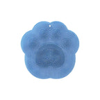 New Bathroom Use Silicone Non-slip Foot Basin Cleaning Pad, with Suction Cup for Exfoliation Shower Head Massage Bath Brush