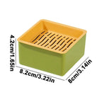 Nursery Tray Seed Germination Tray Cat Grass Growing Set Layered Feline Soilless Convenient Cat Grass Set 4 Styles Pet Supplies