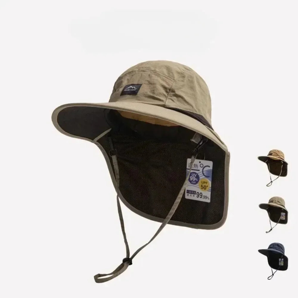 Waterproof Wide Brim Sun Hat for Hiking and Outdoor Adventures