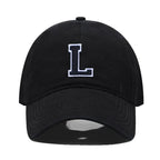 Initial Letter Embroidery Baseball Cap for Casual Sport Style