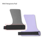 A Pair of Carbon No Finger Hole Hand Grips for Crossfit Pull Ups Cross Training Kettlebell Gymnastics Workout Palm Protector