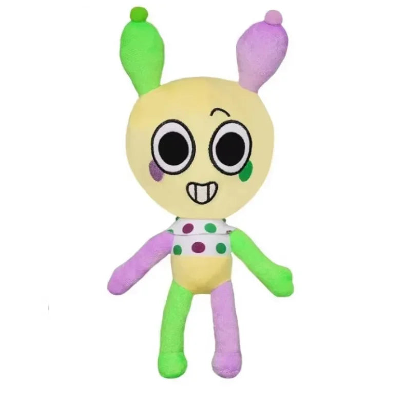 New Dandy's World 35cm Plush Cute Dandy World Scrap Stuffed Horror Game Goob Pebble Plushie Soft Pillow Doll Children Gifts Doll
