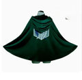 New Anime Attack Cloak Shingeki No Kyojin Scouting Legion Cosplay Costume Cos Green Cape Mens Clothes Cosplay Costume Women