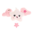 Star Plush Pendant Keychain Bag Charm Cute Doll Hanging Accessory