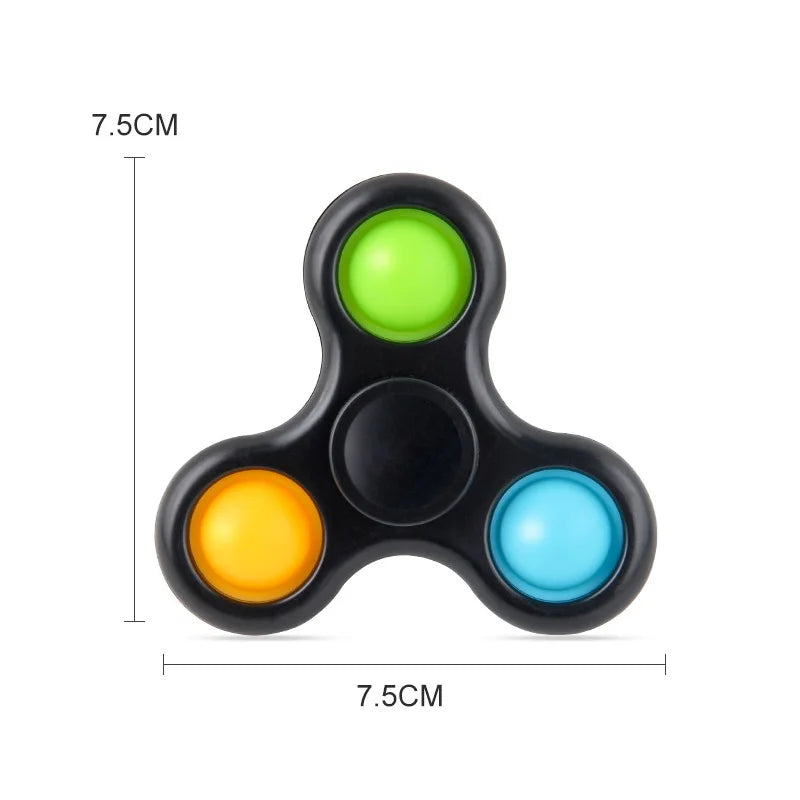 Multi-Color Hand Fidget Spinner Toy