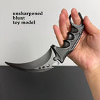 CS Karambit Toy – Safe Cosplay Claw Knife with Plastic Sheath