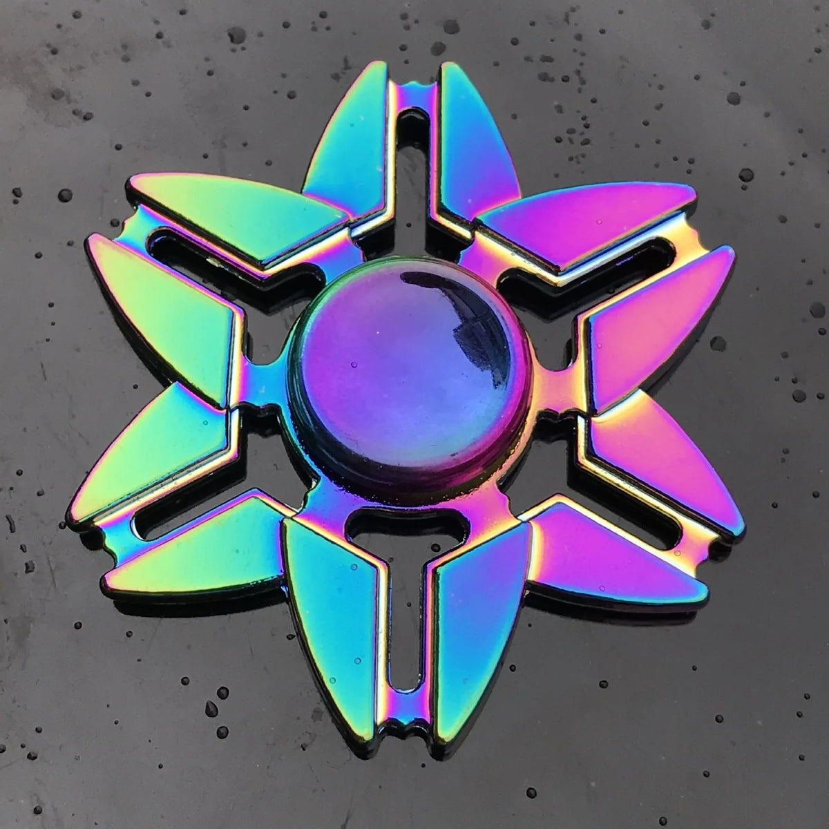 Rainbow Metal R188 Fidget Spinner