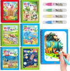 Magic Water Drawing Book – Reusable Mess-Free Painting Toy