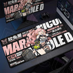 Hot Game Zenless Zone Zero New Mousepad 900x400mm Laptop Non-slip Keyboard Desk Pad XXL Anime Girl Hoshimi Miyabi Rubber Playmat