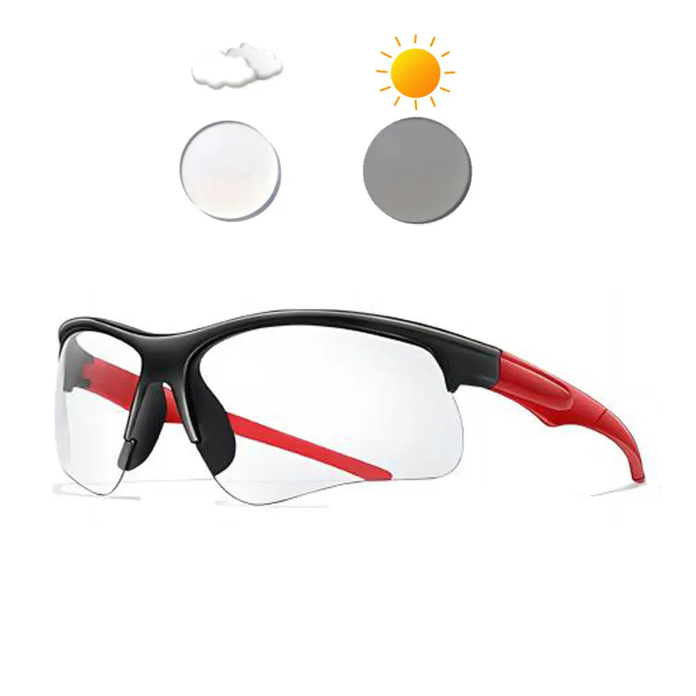 Photochromic UV400 Cycling Sunglasses for MTB, Running & Outdoor Sports