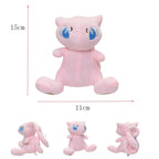 Pokemon Mew Plush Doll Kawaii Cartoon Go dex Mew Plush Toys Soft Stuffed Kawaii Anime Doll Pillow Birthday Gift For Kids